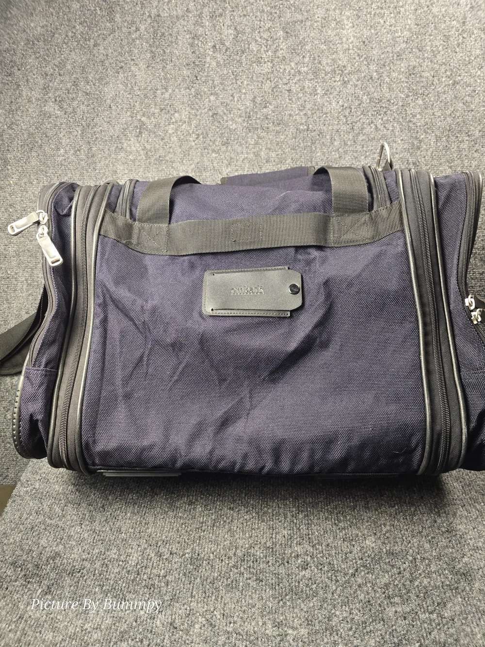 Embark Navy Blue Soft Sided Travel Bag.